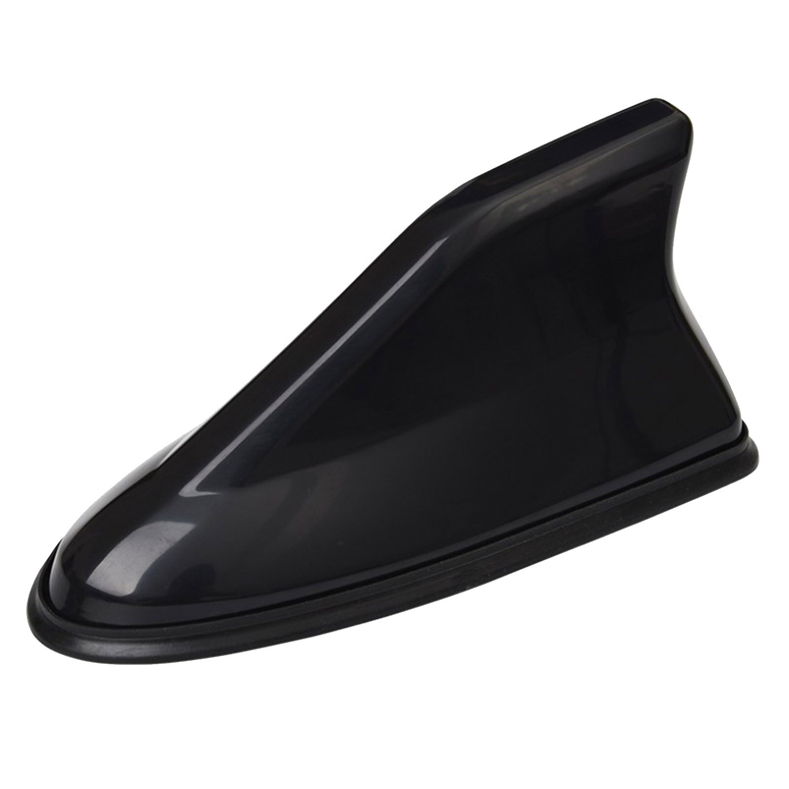 Car Shark Fin Antenna Second-generation Shark Fin Signal Antenna Radio Signal Line Car Antenna Modification Car Accessories: black