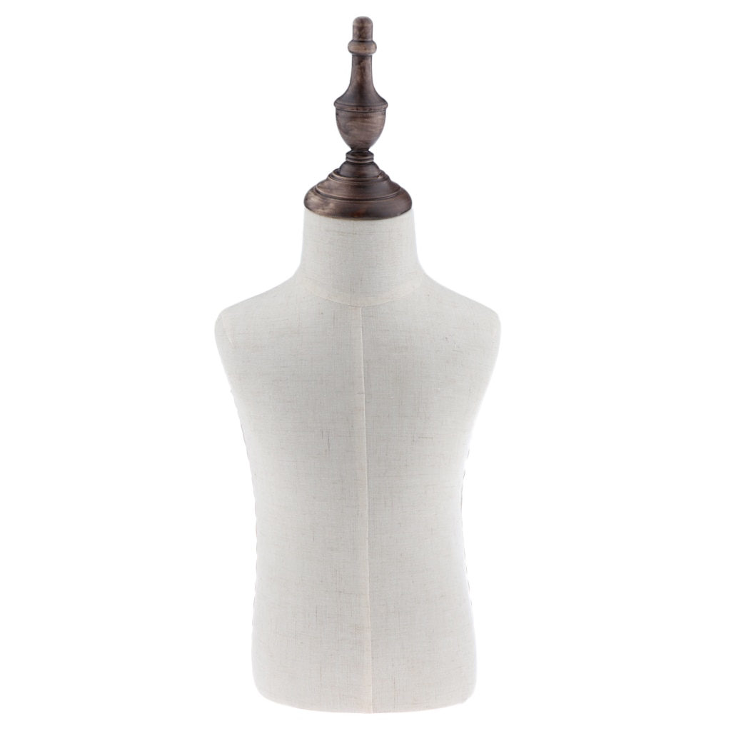 Toddler barn krop form butik klud display dressmaking mannequin torso buste