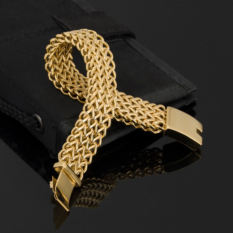 Bracelet de rappeur DJ pour hommes, bijoux de luxe, couleur or, en acier inoxydable, dubaï, à portée de main, accessoires, 8.7, 9.4, 2022