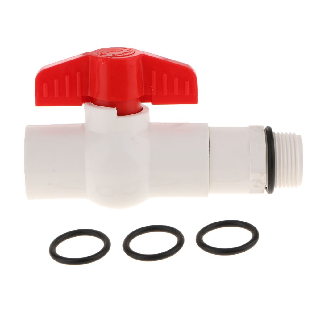 25mm Outlet Plastic Straight Drum Barrel Spigot Faucet Taps for Water 3/4 inch Connection