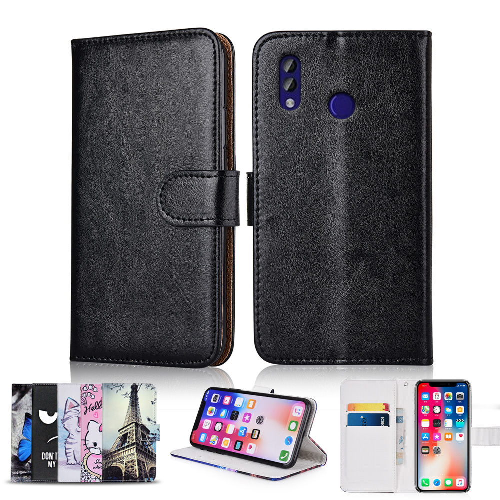 Wallet Case for Hisense Rock 5 Cover Coque for Hisense Rock 5 Fundas Kickstand Unicorn Patterned Floral Fitted Case