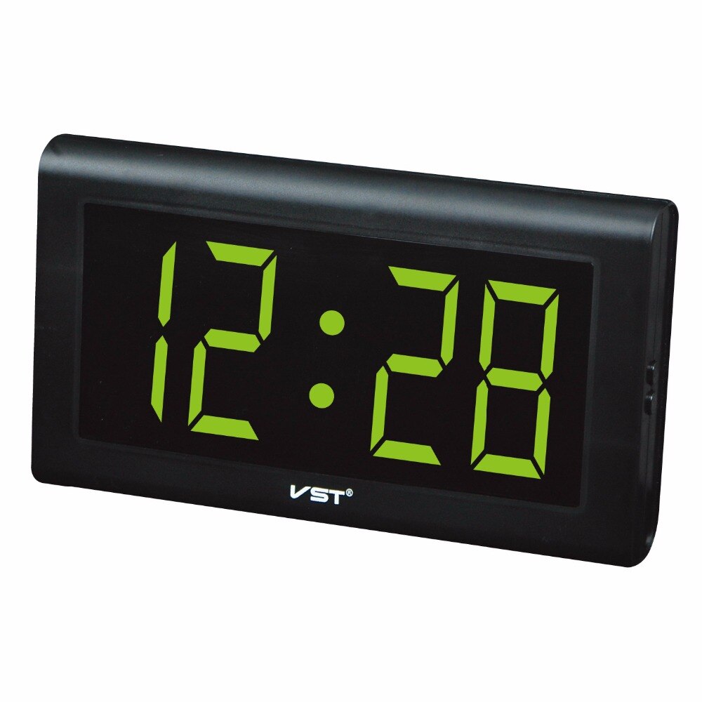 big screen digital LED Wall Clock Europe modern table clock Big numbers electronic clock With EU plug living room led clock