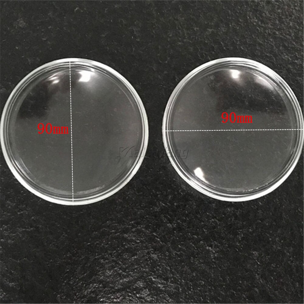 For Subaru WRX Forester Outback XV Impreza Legacy Levorg BRZ Car Front Fog Light Glass Cover Lens Round 90mm Diameter