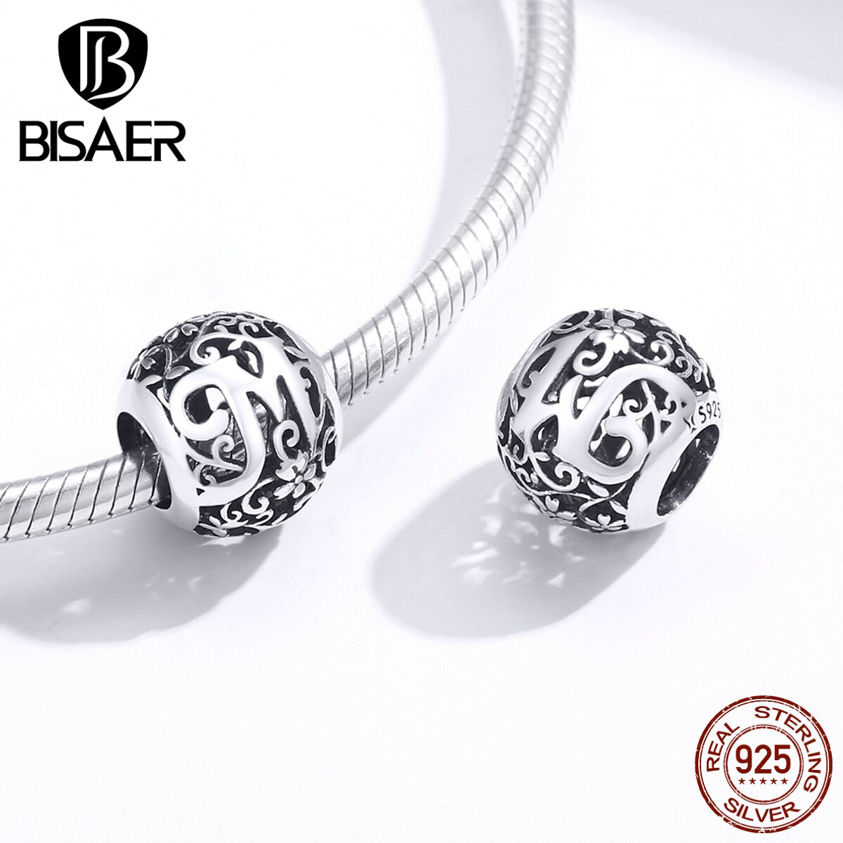 11 Style 925 Sterling Silver World,Daisy,Family,Heart Clear CZ Beads Charm Fit BISAER Bracelet Bangle Silver 925 Jewelry Making