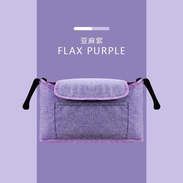 Kinderwagen Accessoires Kinderwagen Bekerhouder Wandelwagen Zak Kinderwagen Wandelwagen Organizer Cover Baby Buggy Winter Baby Accessoires: purple