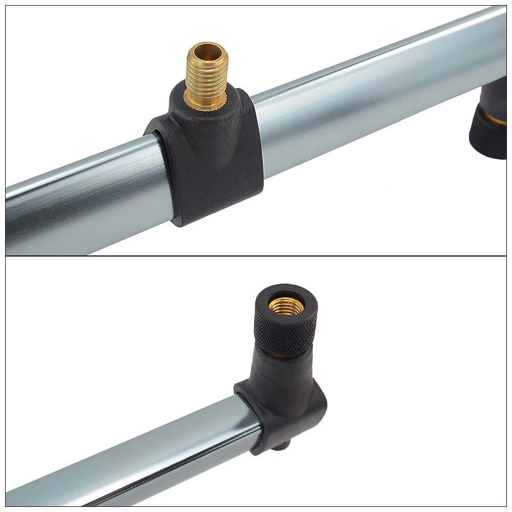 Carp Fishing Rod Pod Set 2pcs Bank Sticks and 2pcs Buzz Bars Butt for Carp Coarse Fishing Tackle