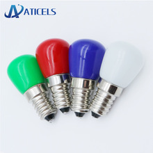 MINI E14 LED lamp 2W AC 220V LED lamp voor Koelkast kroonluchters Verlichting Wit/Warm wit /rood/Blauw/Groen