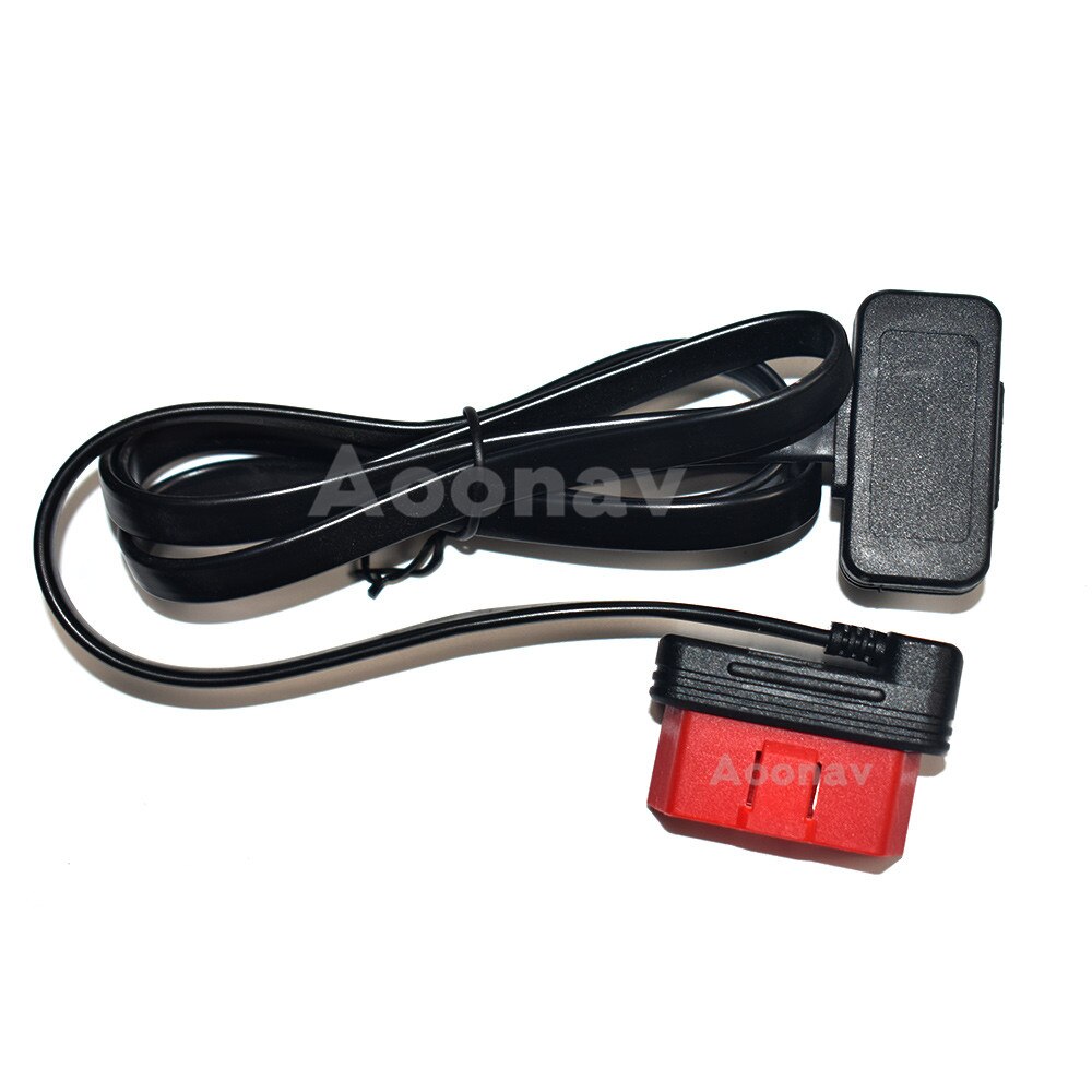 Auto Obd Verlengkabel Een Tot Twee Elleboog Platte Kabel OBD2 Verlengkabel Distributeur Elleboog 16Pin Man-vrouw Obdii connector