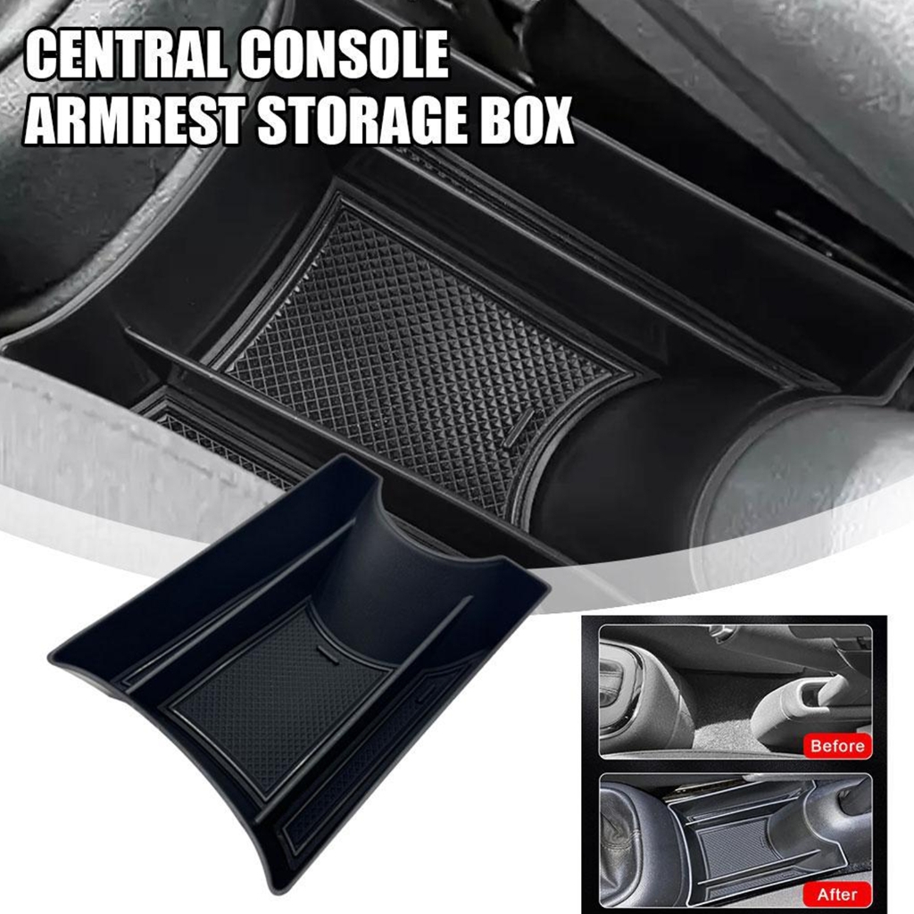 Caja de reposabrazos de coche para arriba , caja de almacenamiento de reposabrazos de repuesto, organizador de consola central, accesorios automotrices