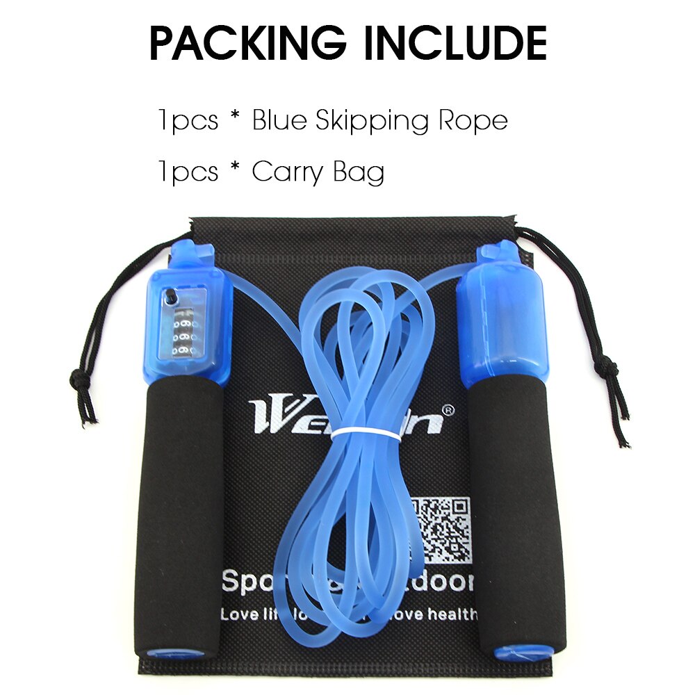 WELKIN Jump Ropes with Counter Sports Fitness Adju... – Grandado