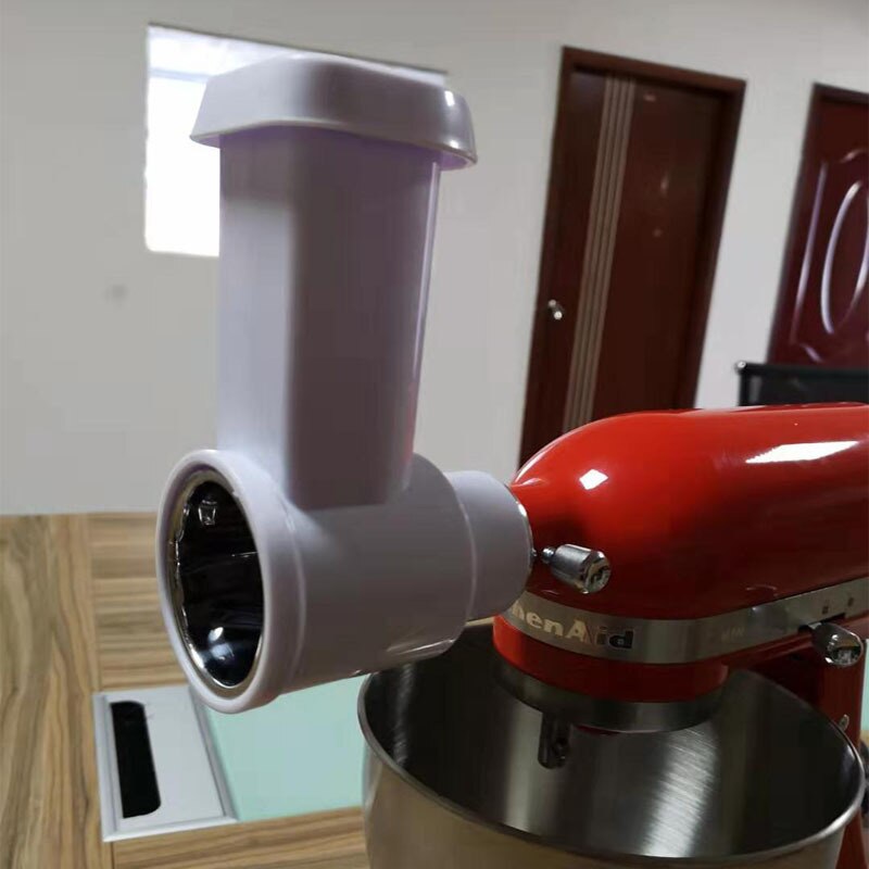 Küche Fleisch Mühlen Wurst Füller Befestigung Für KitchenAid Stand-Rührgerät Küche Geräte Küche Esszimmer Bar Teile Stahl: veggie Zerhacker