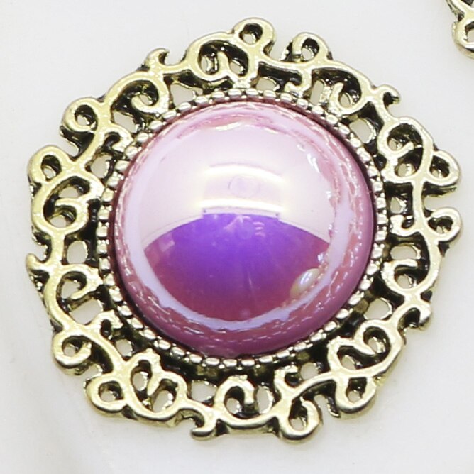 20mm (inner) Metal buttons 10pcs Shiny Pearl button For clothing Accessories wedding decorative handmade crafts buttons: Brass