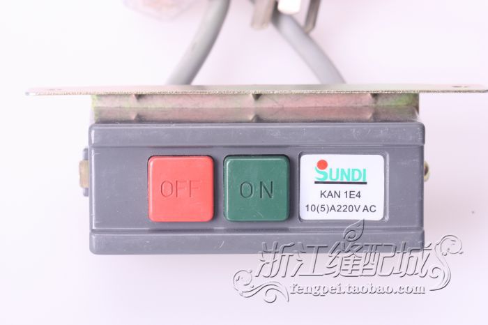 Industrial Sewing Machine Parts / Motor Switch Connection ( With A Line ) , Starting With A Line Switch 220V 380V