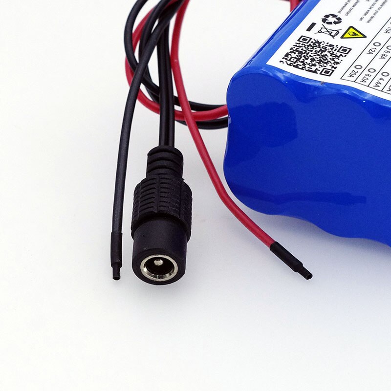 Varicore 12V 6.8Ah 6800Mah 18650 Lithium-Ion Batterij Pcb Beschermende Plaat Cctv Cam Monitor Ues + 12.6 V 1A Batterij Oplader