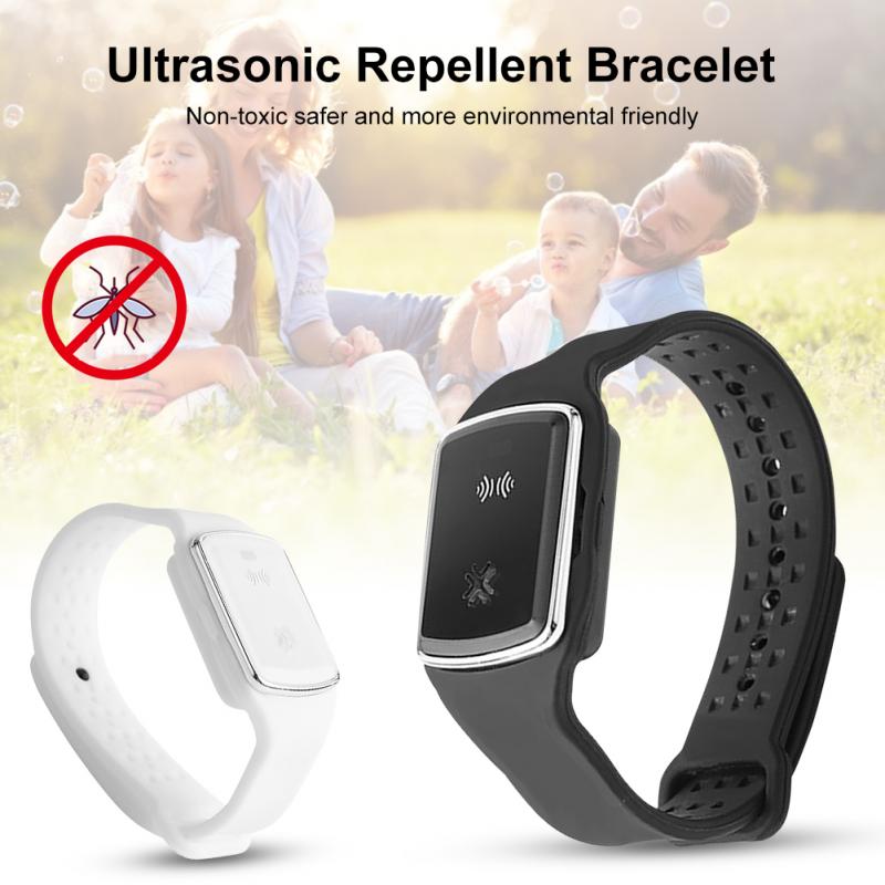 2 Soorten Ultrasone Muggenmelk Polsbandje Zwangere Kids Anti Mosquito Killer Ongediertebestrijder Bescherming Armband Insectenwerende Middelen