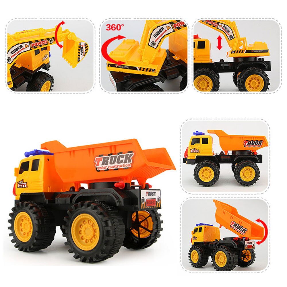 Grappige Auto Speelgoed Baby Grote Simulatie Techniek Speelgoed Graafmachine Model Tractor Speelgoed Dump Truck Model Auto Speelgoed Mini Kids