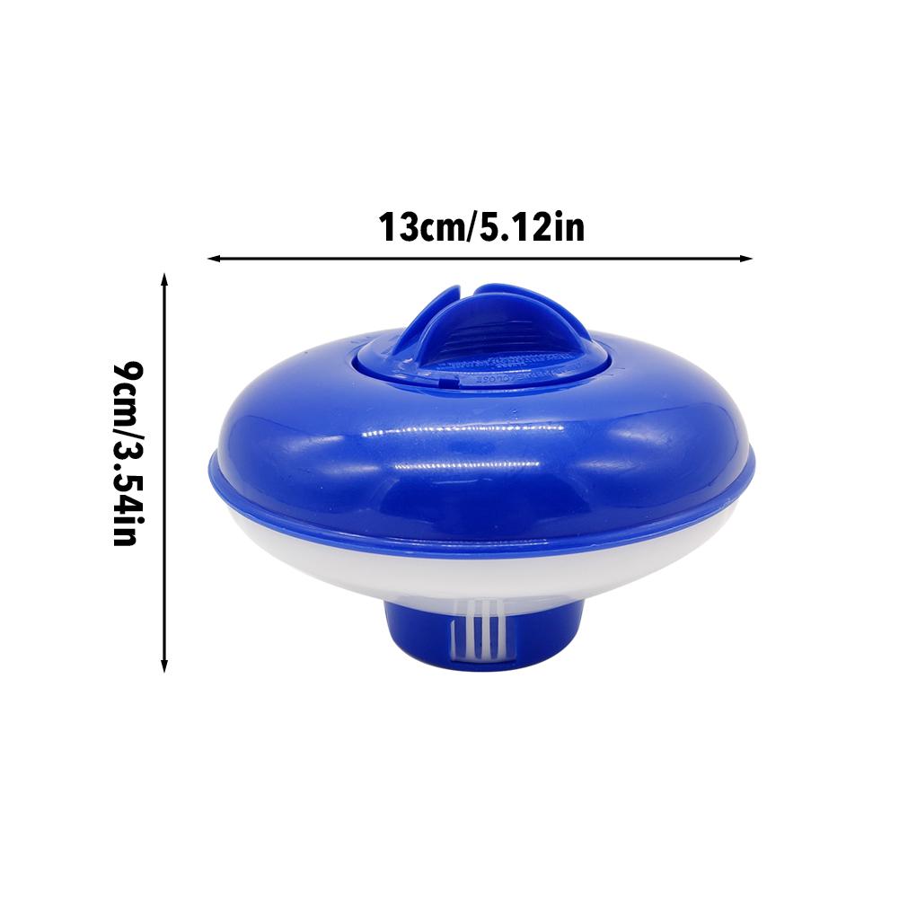 Swimming Pool Tablet Dispenser Adjustable Convenient Floating Holder For Tablets Up To 1.5 Inches Pool Tablet Dispenser