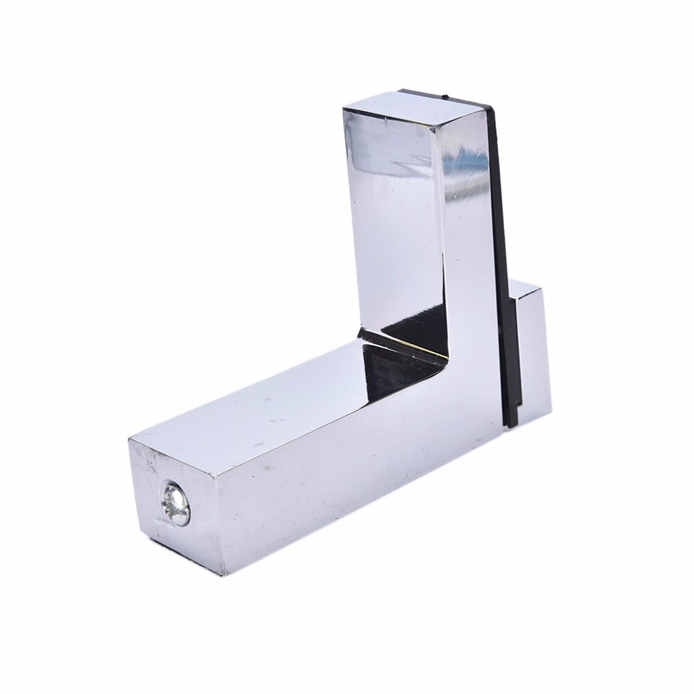 JETTING 1PCS Big Size Bracket Glass Wood Shelves Rectangle Glass Clamp Adjustable Shelf Holder