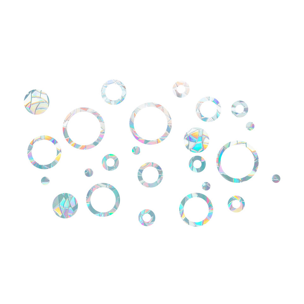 Sun Catcher Wall Stickers Rainbow Sticker PVC Film Glass Window Decals Rainbow Maker Window Decal Home Bedroom Decoration: H