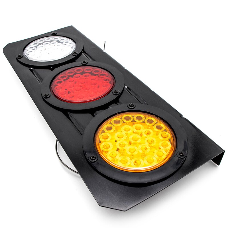 10-30V 72 Led Rear Tail Light Tray Back Ute Trailer Truck Boat Reverse Indicator Stop Lamp Taillight Red Amber White Waterproof