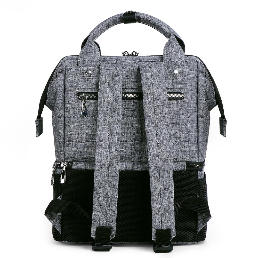 LAND Insulation Backpack Baby Diaper Bags Mommy Thermal bag Strollers Double Layers multi-function fresh keeping Cooler MPB24