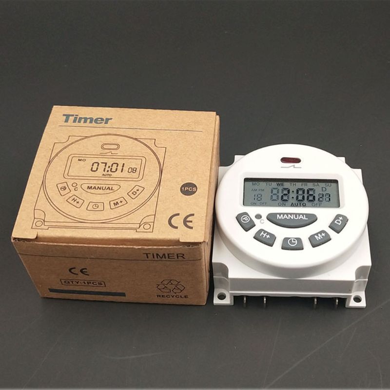 Digital Time Switch Timer LCD Screen Automatic Electronic Irrigation Controllers Garden Water Intelligence Watering System