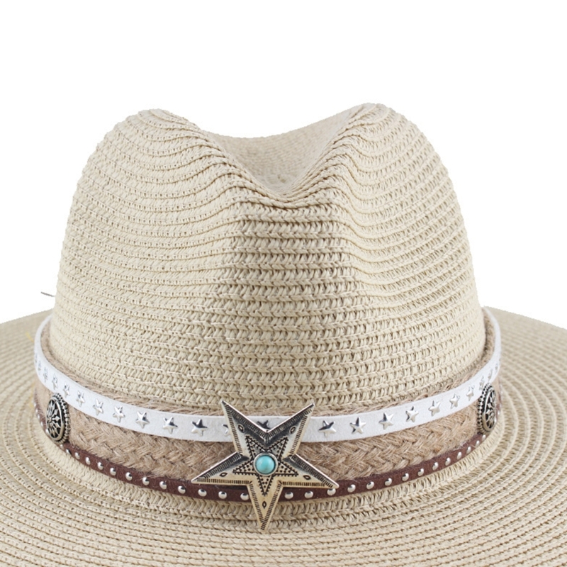 Nativo americano frisada Cowboy Hat Band, Western Studded Belt, DIY mexicano Hat Band