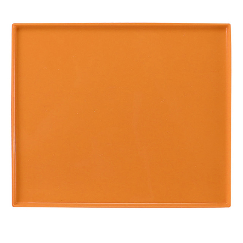 Food Grade Cake Roll Mat Double-sided Swiss Roll Bakeware Mat High Temperature Resistant Silicone Mold DIY Bakeware Baking Tools: A Orange