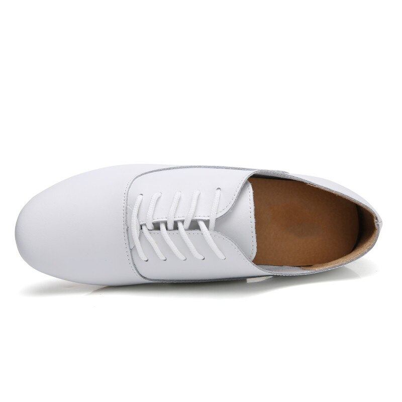 Brand Vrouwen Flats Lace Up Casual Oxfords Ballerina Vrouwelijke Casual Schoenen Mocassins Wit Schoenen Lu7 35