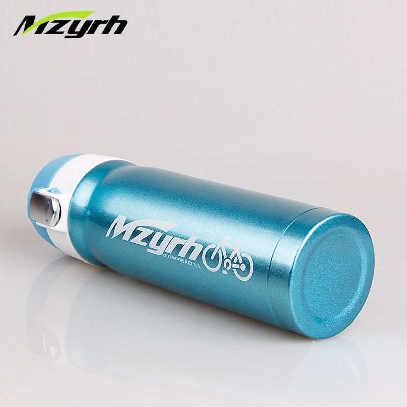 MZYRH 450 ml Fiets Waterfles Buitensporten Fiets Fles Fietsen Bike Thermos Rvs Riding Water Fles Jar Kooi