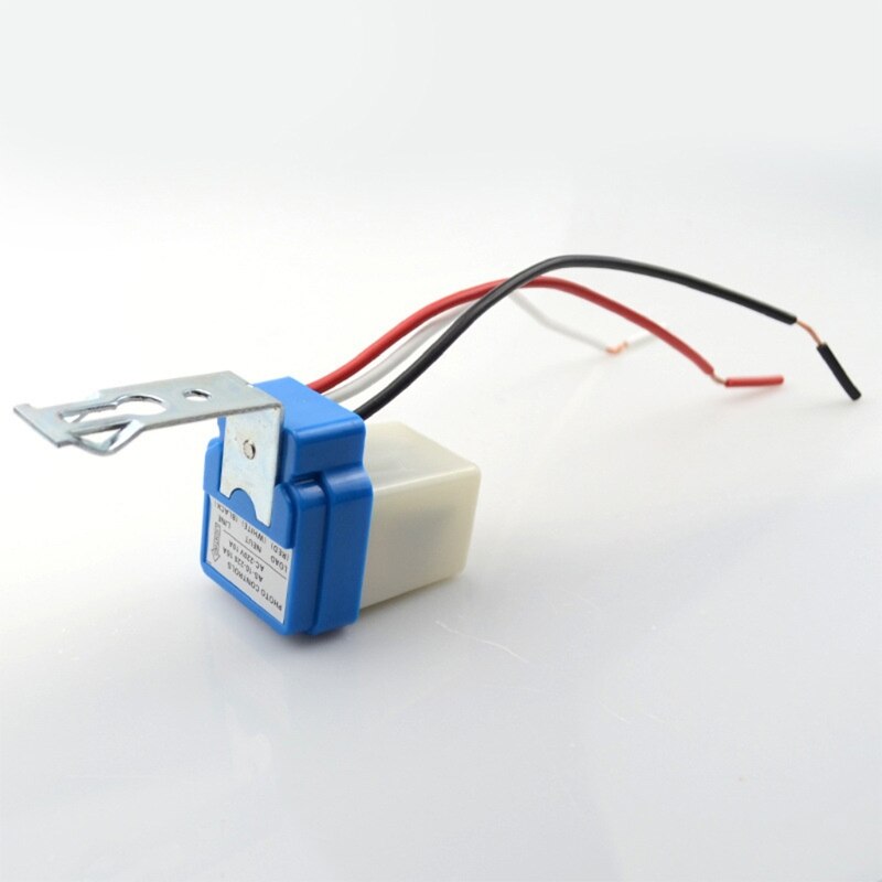 10Pcs Auto On Off Photocell Street Light Photoswitch Sensor Switch AC/DC 12V 10A