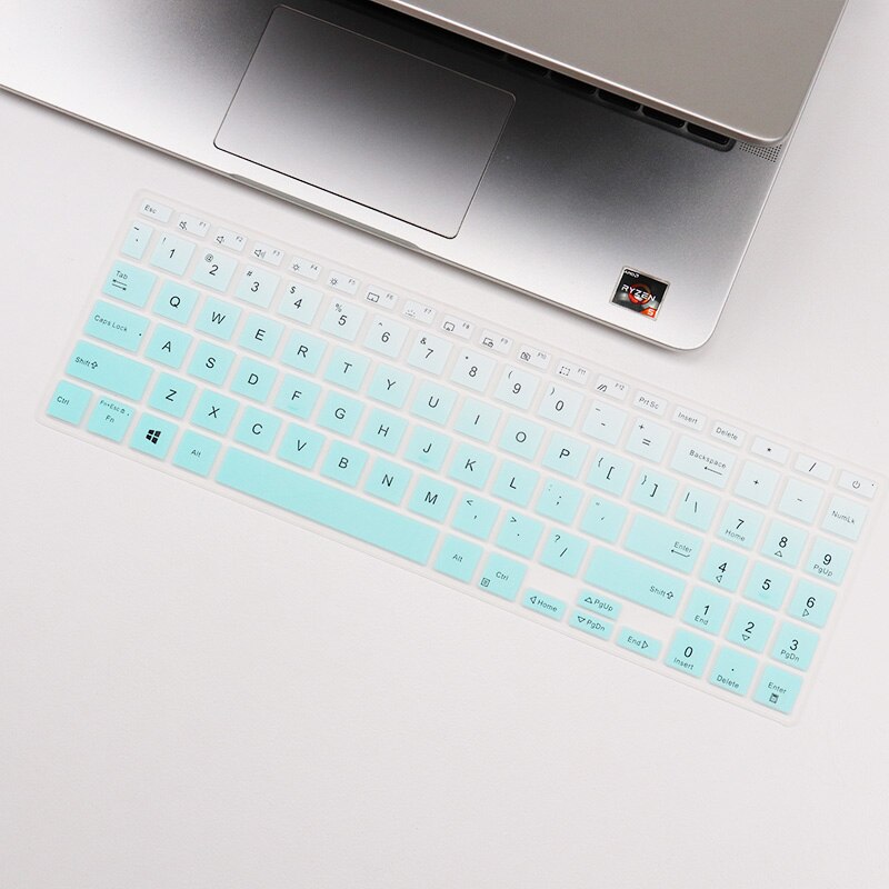 Silicone laptop Keyboard Cover Protector cover for ASUS vivobook 15 X513EP X513EA x513 EP EA K513EQ K513 EQ S5600FL 15.6 inch: fademint