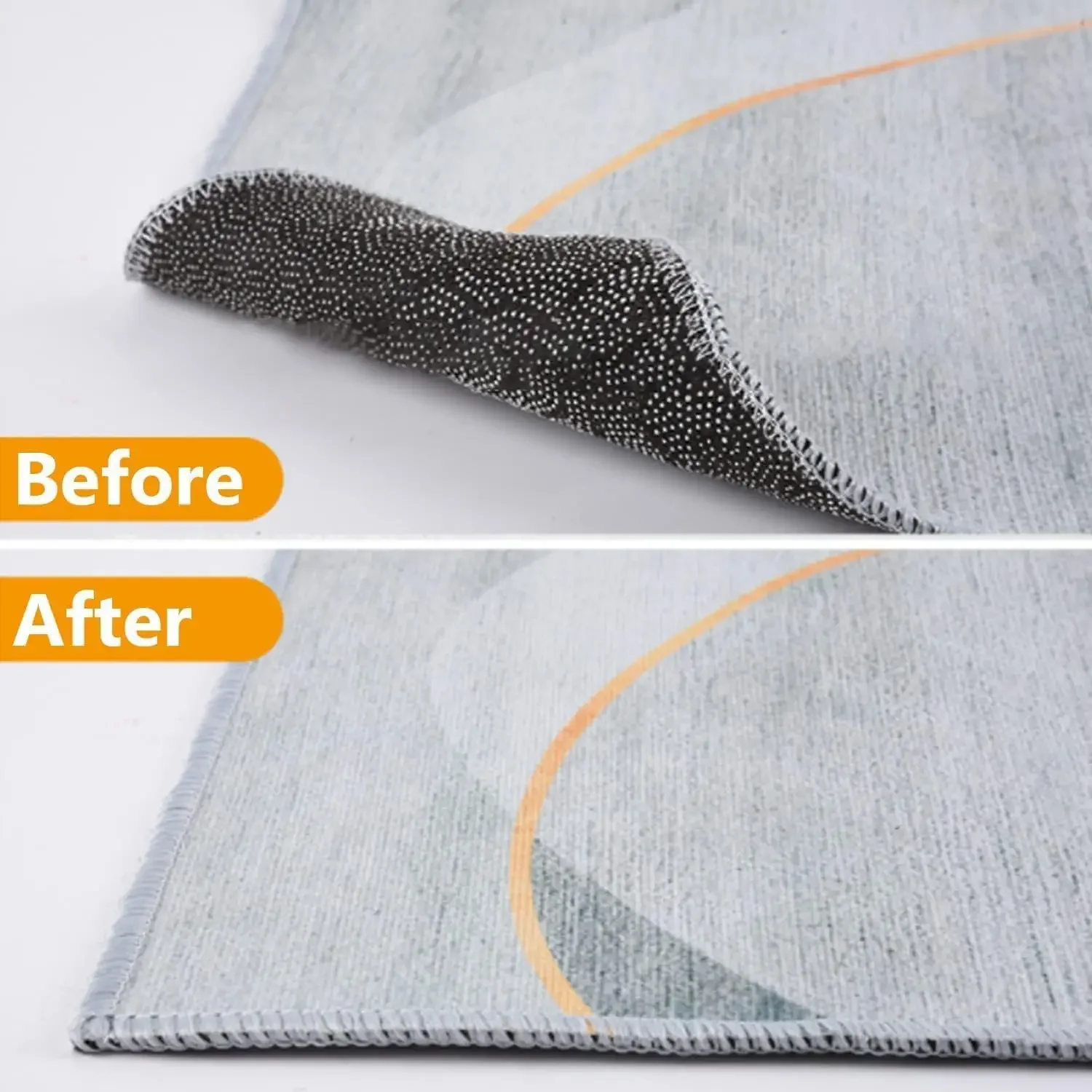 Anti Slip Teppich Band Teppich Aufkleber Wiederverwendbare Selbst-klebe Anti Curling Feste Teppich Patch Matte Band Greifer Ecke Pad