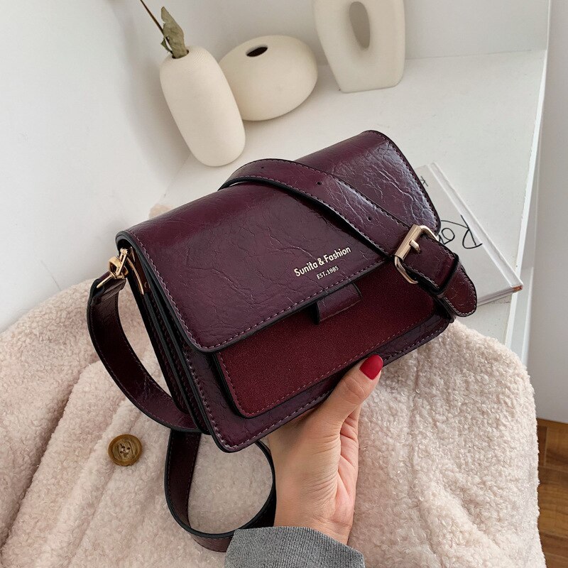 Vintage Kleine Schouder Messenger Crossbody Tassen voor Vrouwen Handtassen Mode Dames Clutch Casual Totes Vrouwelijke Portemonnee