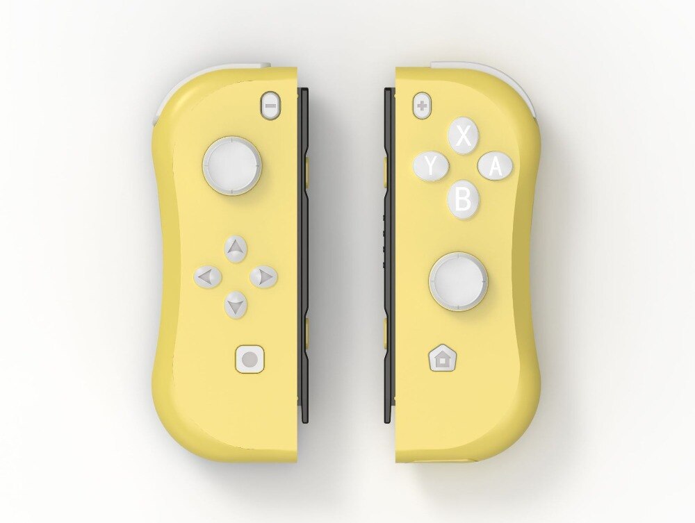 Gamepad Controller di gioco sinistro e destro Wireless Bluetooth per nintendo Switch gioco NS per nintendo Switch Console 01: yellow