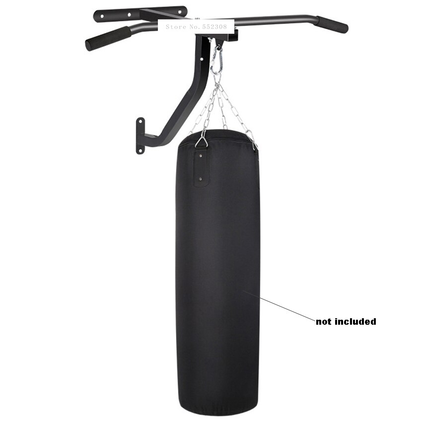 Sandbag Rack Hanger Boxing Sandbag Frame Wall Bracket Multifunctional Wall Mount Boxing Frame Horizontal Bar Indoor Fitness