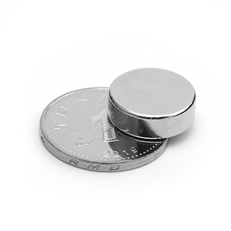 50 stk neodym  n35 dia 15mm x 5mm stærke magneter lille skive ndfeb sjældne jordarter til kunsthåndværk modeller køleskab klæbende magnet 15 x 5mm