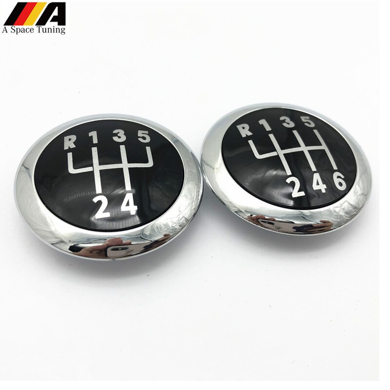 Schaltknauf Kappe Emblem Abzeichen oben trimmen Deckel Abdeckung fallen Für Volkswagen VW Passat B6 2005 Auto Styling Zubehör