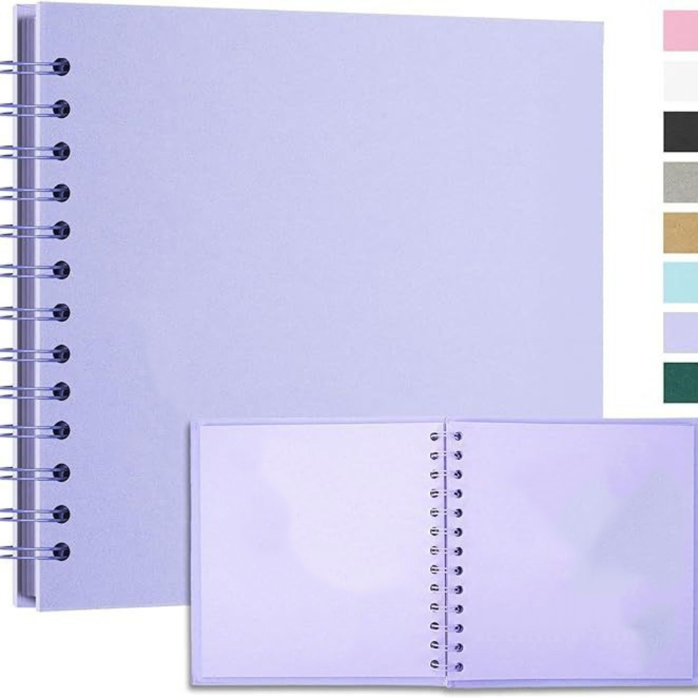 Collect Book Kraft Paper Scrapbook Graffiti Photo Album Multifunction Simple Card Book Wedding Photo: green