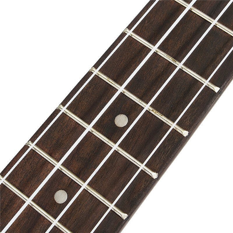 ¡Oferta! Ukelele Soprano de 21 pulgadas estilo piña Sapele 21 pulgadas Hawaii Uke 4 cuerdas Mini guitarras pequeñas para amantes de la música Guitarra