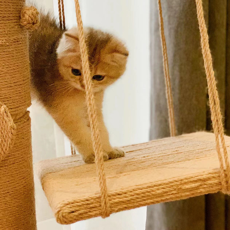 10M Natuurlijke Jute Touw Zware Touw Hennep Gedraaid Koord Macrame String DIY Craft Handgemaakte Decoratie Huisdier Krabben