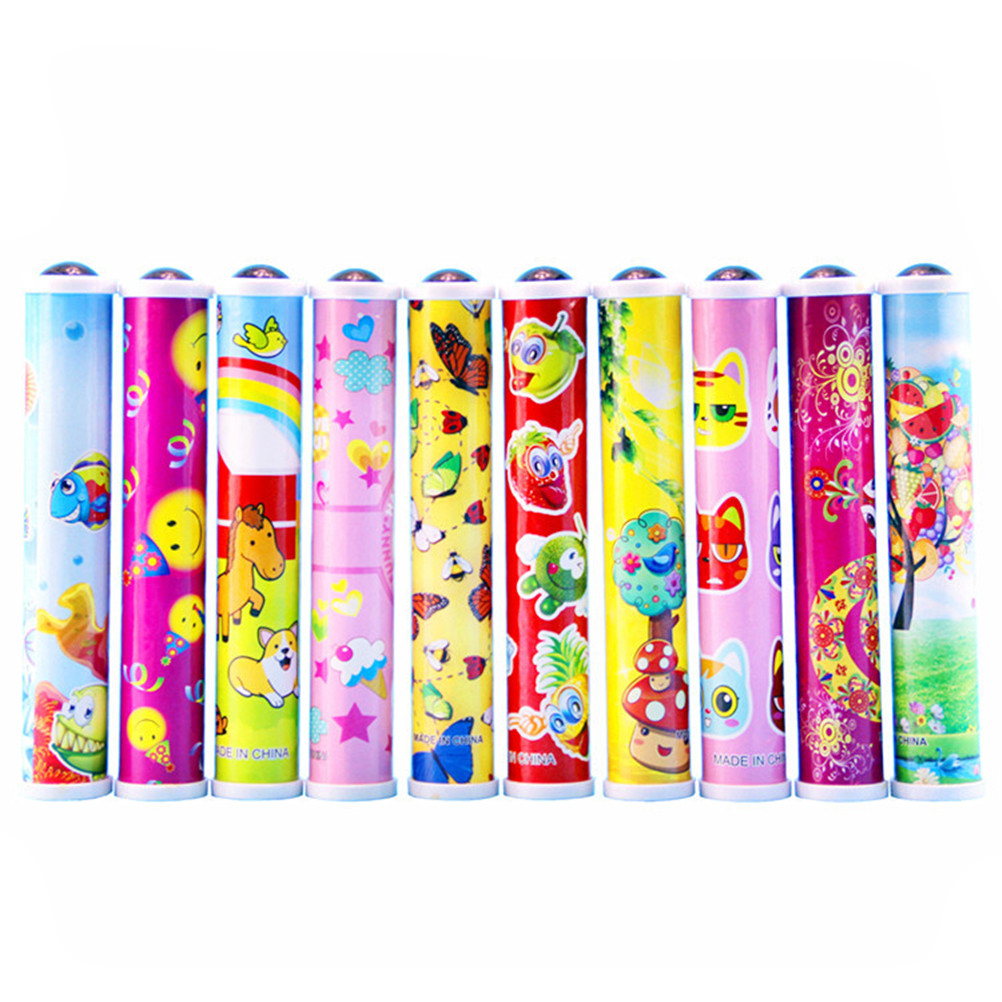 Cartoon 3D Caleidoscoop Fantasierijke Fancy Kleurrijke Wereld Magic Peuter Zintuiglijke Educatief Speelgoed Voor Kinderen Willekeurige Kleur