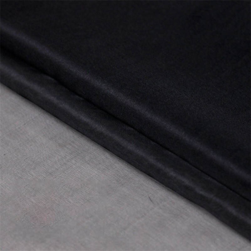 1 meter mulberry silke organza tyg gasväv tecido för naturligt siden hantverksmaterial