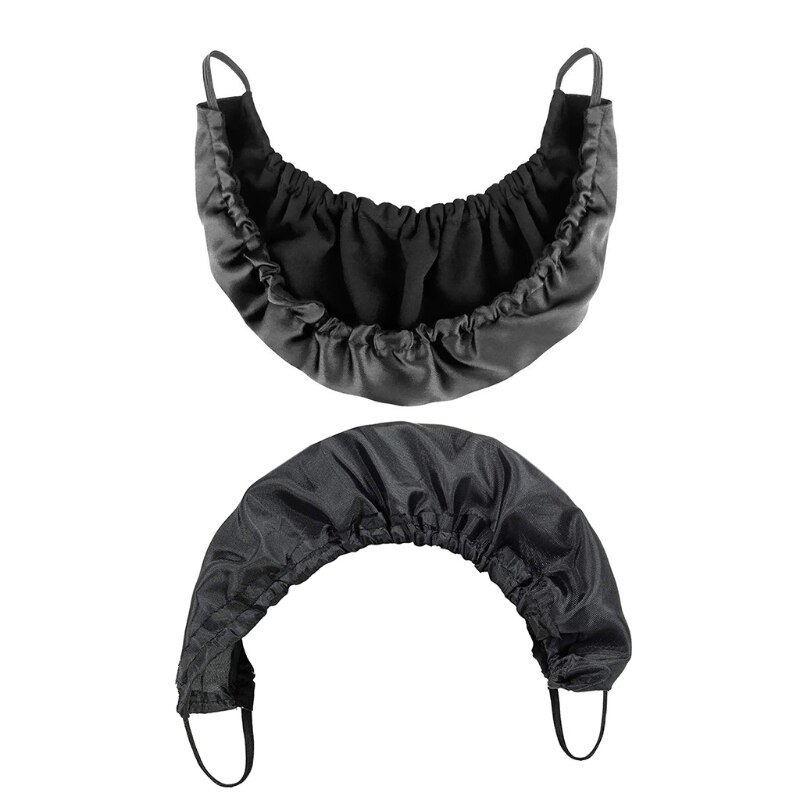1Pc Mens Black Beard Bandana Cover Facial Apron Guard Cap Blocking Droplets Bedtime Bib Bonnet Rag Protector with Elastic G99E