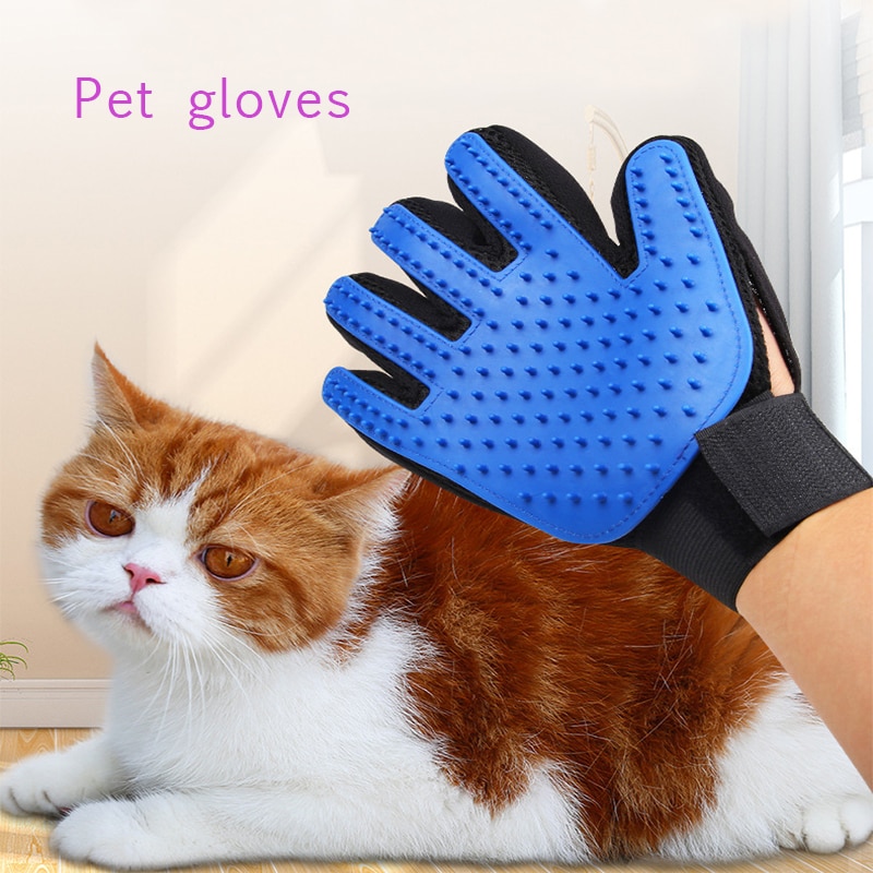 Gant pour animaux de compagnie en Silicone souple chien chat brosse pour animaux de compagnie Massage nettoyage doux efficace chat toilettage gant chien fournitures de bain gant pour animaux de compagnie peignes