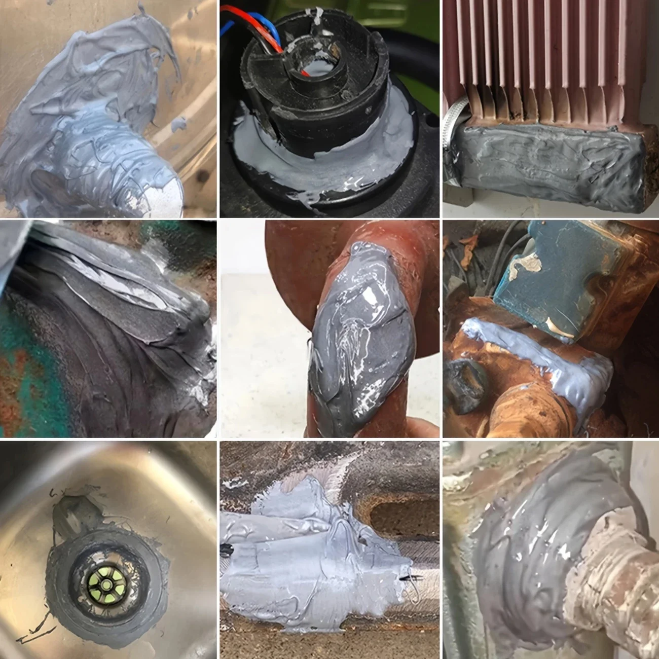 Strong Metal Repair Glue High Strength Heat Resistance Glue Magic Plastic Repair Casting Adhesive Cold Welding Filler Sealant