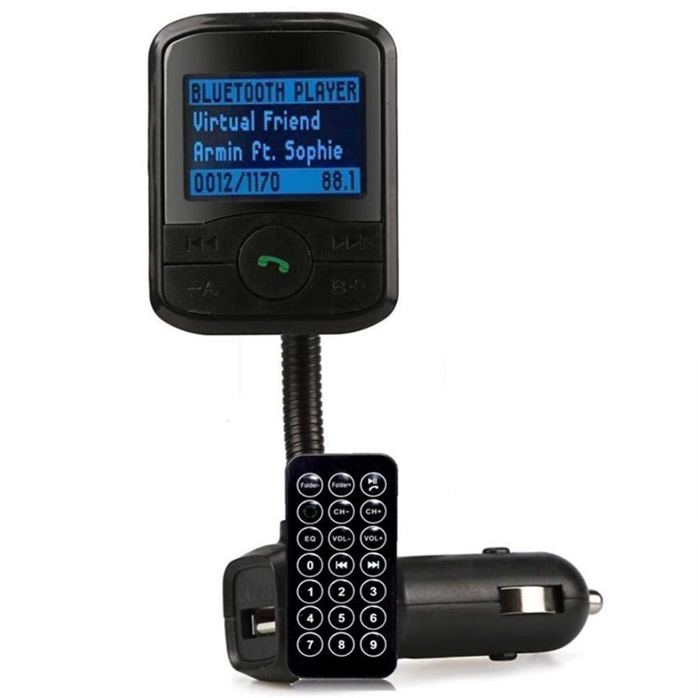 International Bluetooth FM Transmitter Car Mp3 player Handsfree Car Kit Radio Stereo Adapter In-car Bluetooth Receiver: Default Title