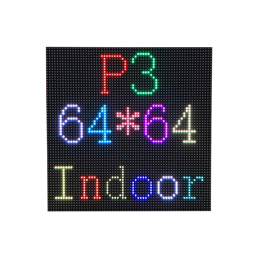 P3 Rgb Smd Led Panel 192X192 Module Led Pixel 3Mm 192Mm X 192Mm 64X64 32X32 Led Module 1/32 Scan
