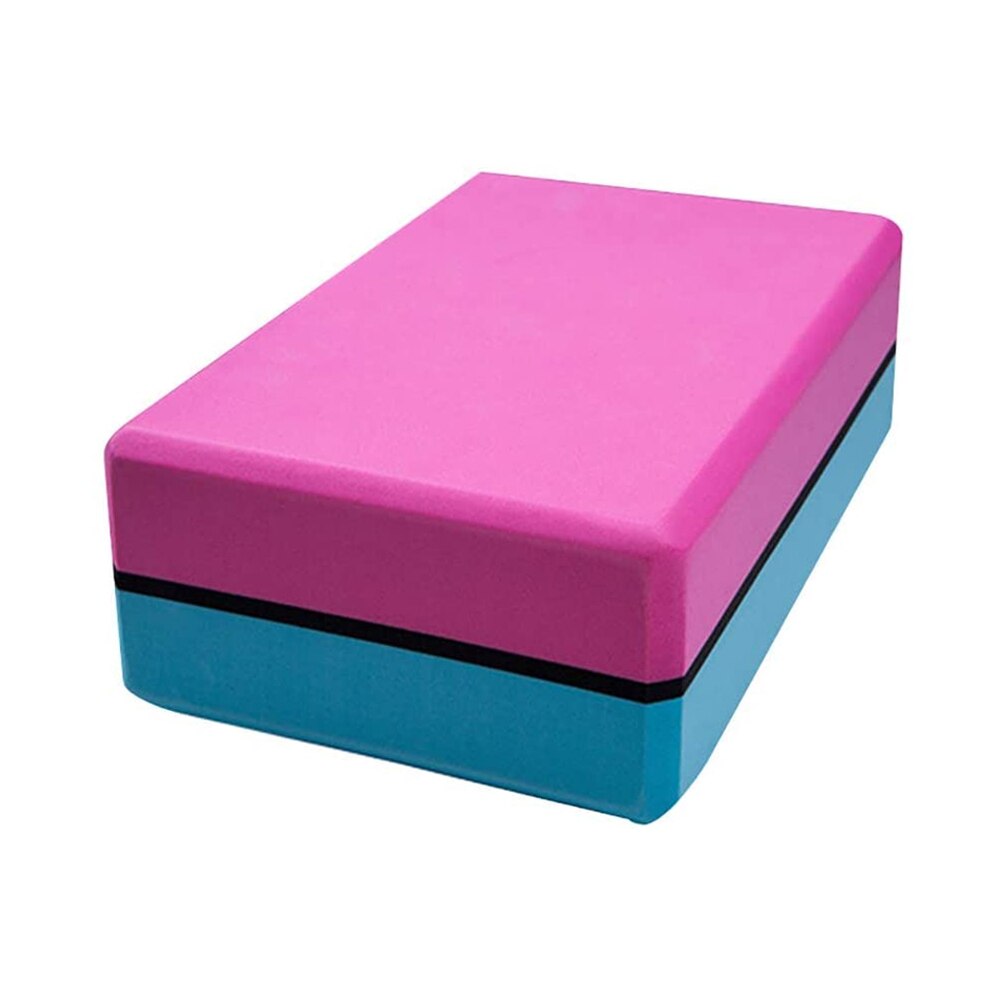 Pilates kerntraining fitness oefening dubbele kleur beginner yoga blok hulpstuk hoge dichtheid niet-giftig eva schuim biologisch afbreekbaar