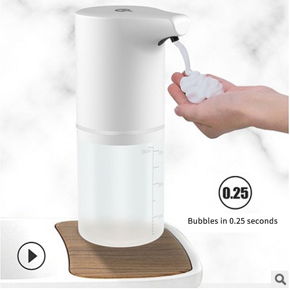 Upgrade USB Rechargeable Hand Washing Machine Automatic Induction Foaming Smart Soap Dispenser 0.25S Infrared Smart Home
